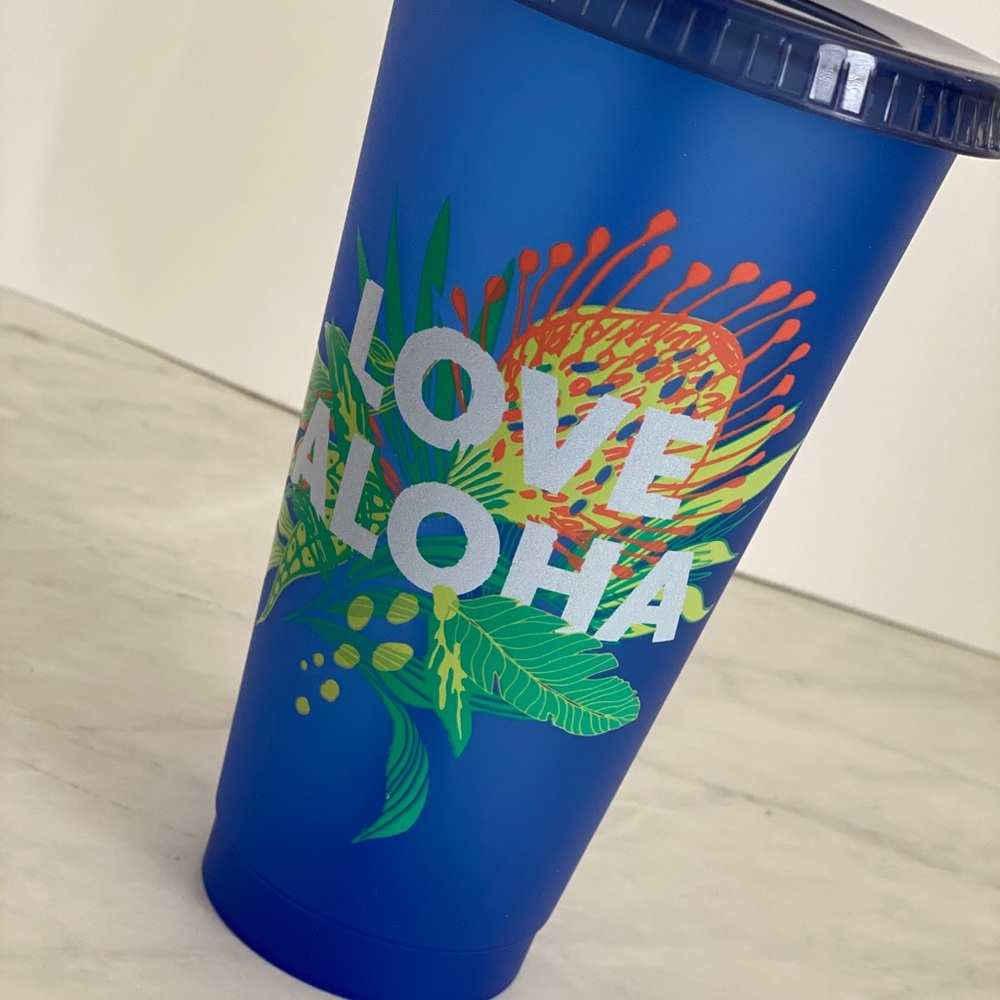 2/$18 Starbucks Hawaii Reusable Cold Cup - Picture 2 of 3